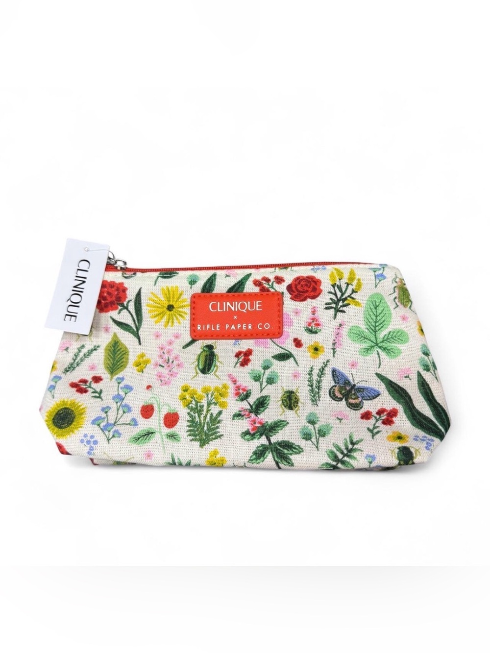 Clinique Floral Makeup Pouch Bag
